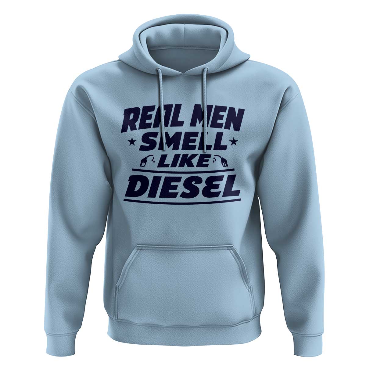 Real Men Smell Like Diesel Truck Mechanic Humor Hoodie