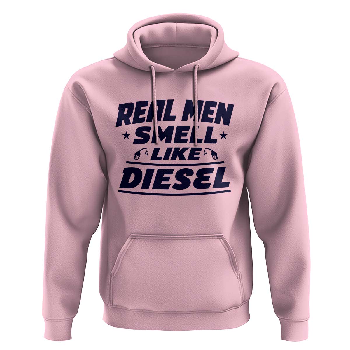 Real Men Smell Like Diesel Truck Mechanic Humor Hoodie