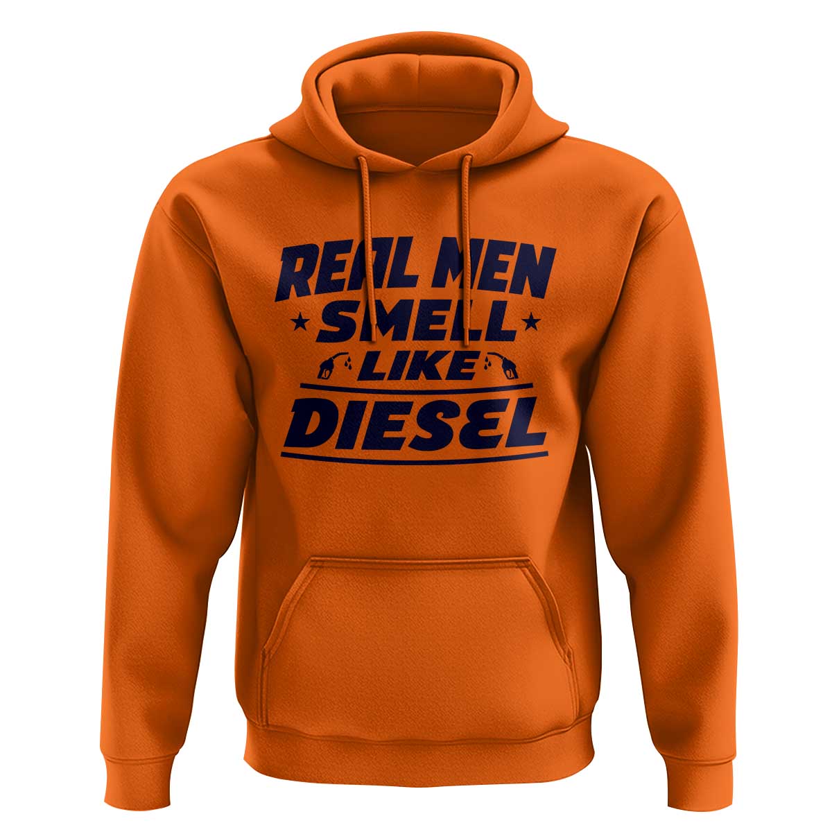Real Men Smell Like Diesel Truck Mechanic Humor Hoodie