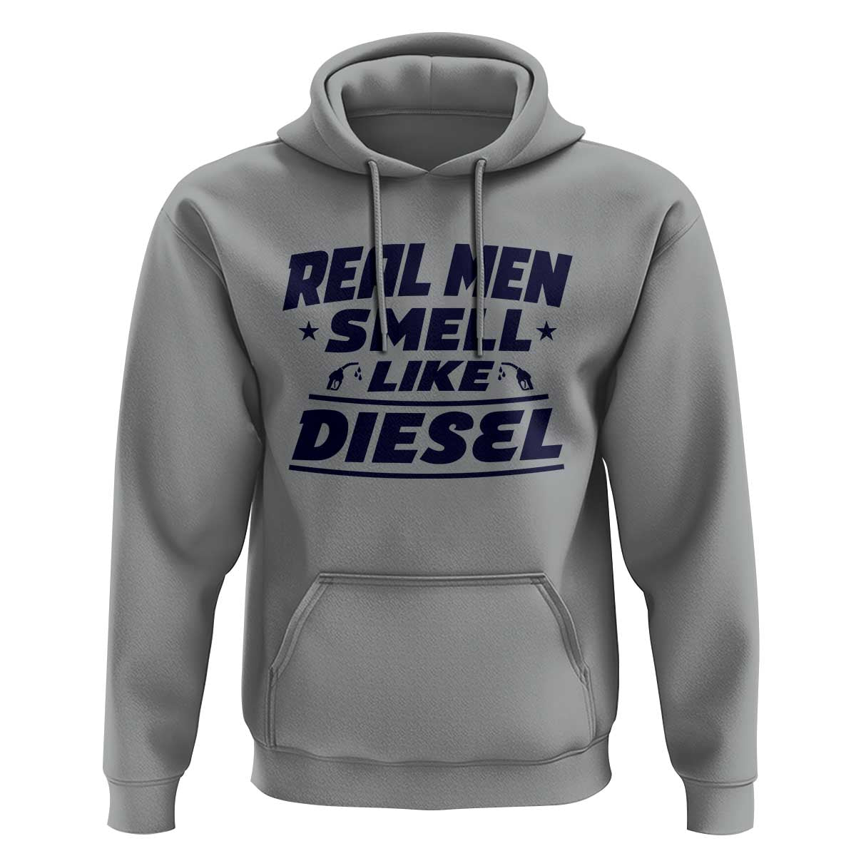 Real Men Smell Like Diesel Truck Mechanic Humor Hoodie