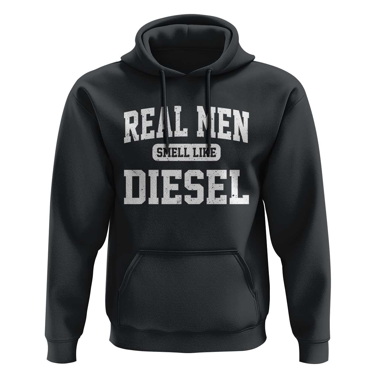 Funny Truck Mechanic Hoodie Real Men Smell Like Diesel