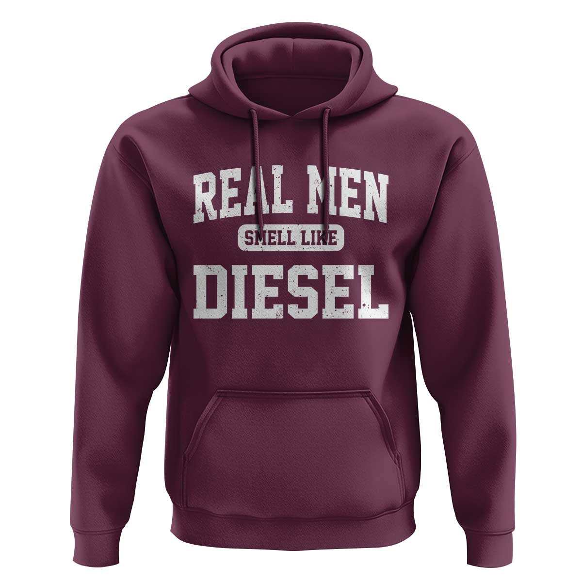 Funny Truck Mechanic Hoodie Real Men Smell Like Diesel