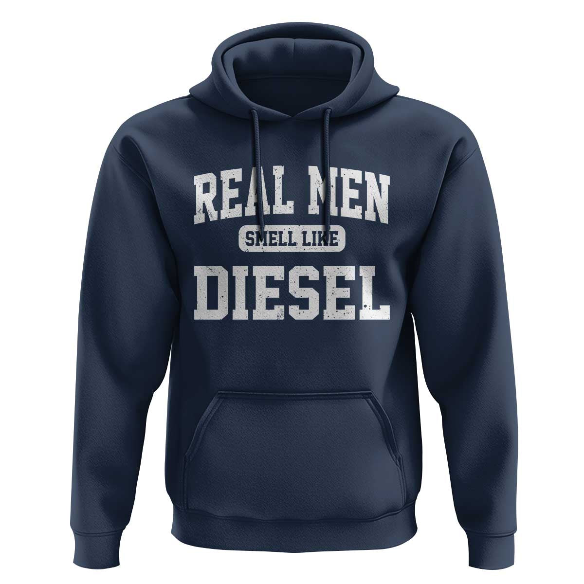 Funny Truck Mechanic Hoodie Real Men Smell Like Diesel