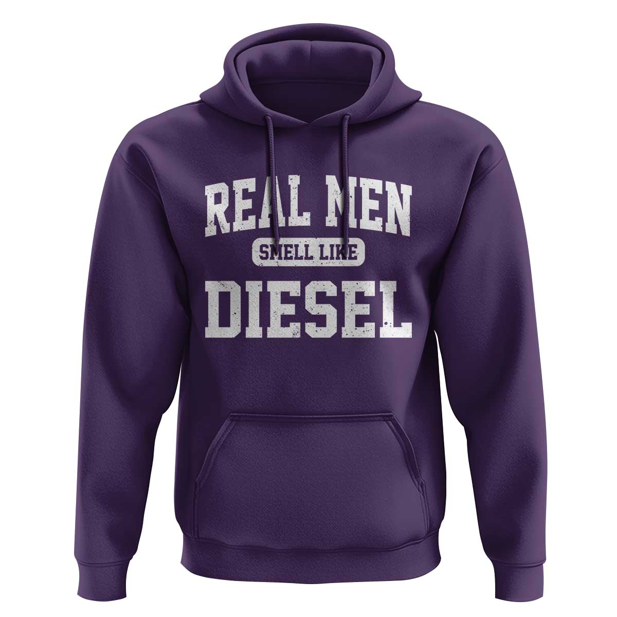 Funny Truck Mechanic Hoodie Real Men Smell Like Diesel
