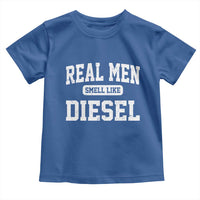 Funny Truck Mechanic Toddler T Shirt Real Men Smell Like Diesel