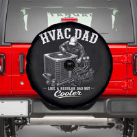 HVAC Dad Spare Tire Cover Funny Technician Fathers Day Graphic
