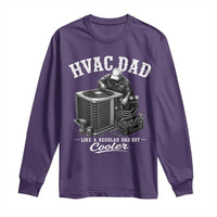 HVAC Dad Long Sleeve Shirt Funny Technician Fathers Day Graphic