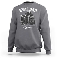 HVAC Dad Sweatshirt Funny Technician Fathers Day Graphic