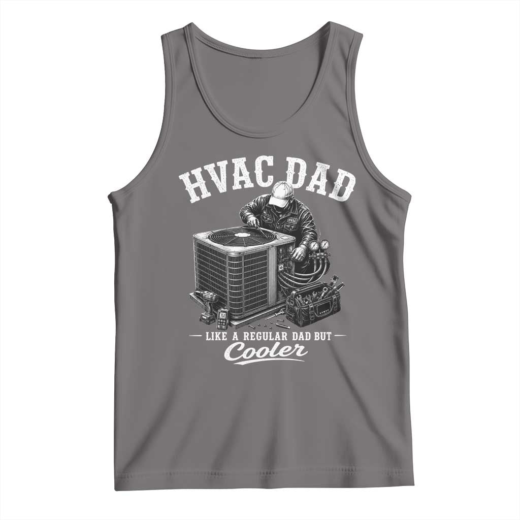 HVAC Dad Tank Top Funny Technician Fathers Day Graphic