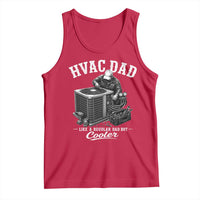HVAC Dad Tank Top Funny Technician Fathers Day Graphic