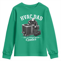 HVAC Dad Youth Sweatshirt Funny Technician Fathers Day Graphic