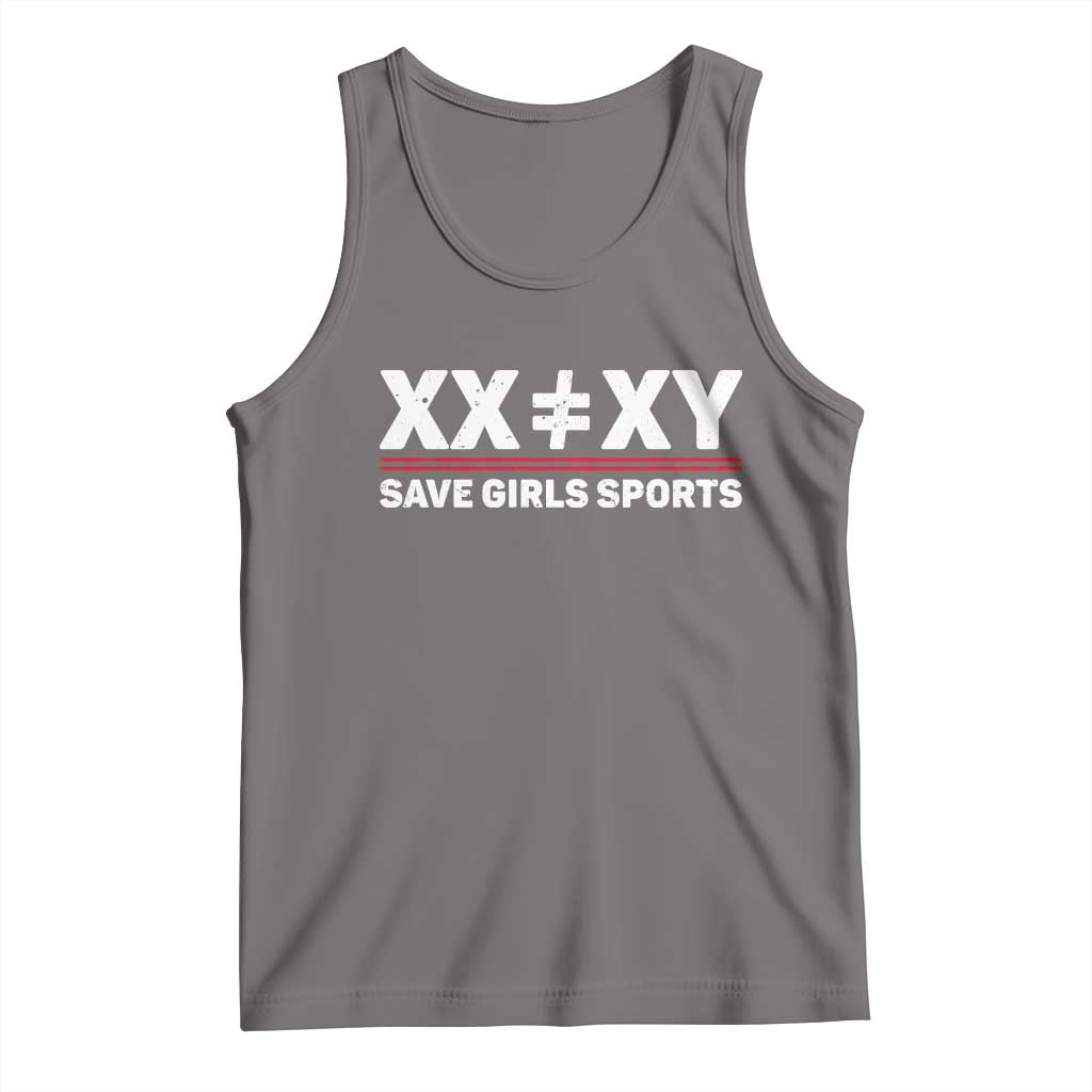 XX Does Not Equal XY Save Girls Sports Tank Top
