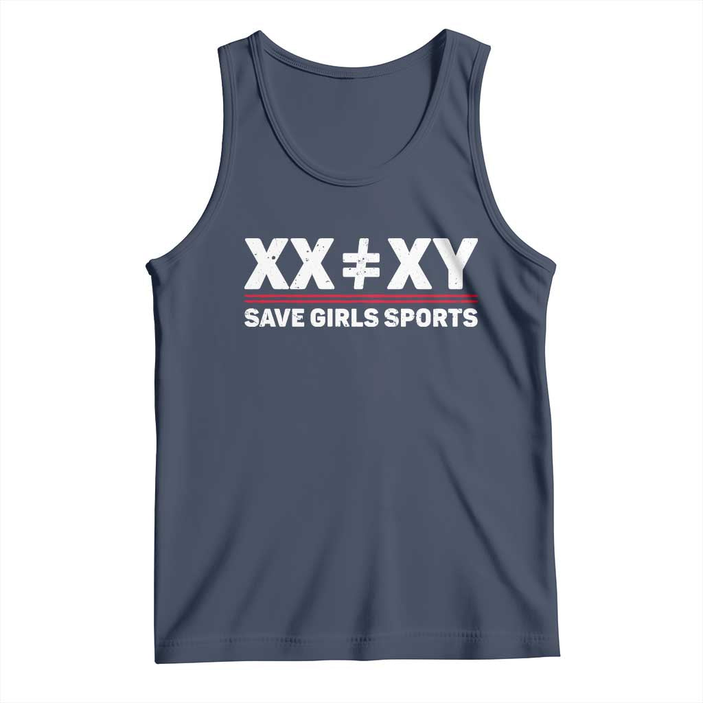 XX Does Not Equal XY Save Girls Sports Tank Top