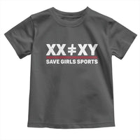 XX Does Not Equal XY Save Girls Sports Toddler T Shirt