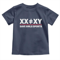 XX Does Not Equal XY Save Girls Sports Toddler T Shirt