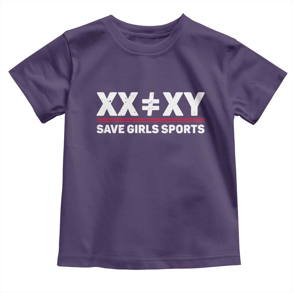XX Does Not Equal XY Save Girls Sports Toddler T Shirt