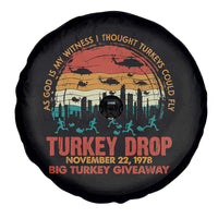 WKRP Turkey Drop Spare Tire Cover Funny Thanksgiving Day First Annual WKRP - Wonder Print Shop