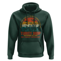 WKRP Turkey Drop Hoodie Funny Thanksgiving Day First Annual WKRP - Wonder Print Shop