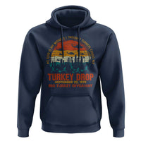 WKRP Turkey Drop Hoodie Funny Thanksgiving Day First Annual WKRP - Wonder Print Shop
