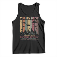 WKRP Turkey Drop Tank Top Retro First Annual WKRP Funny Thanksgiving Day - Wonder Print Shop