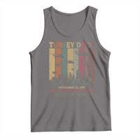 WKRP Turkey Drop Tank Top Retro First Annual WKRP Funny Thanksgiving Day - Wonder Print Shop