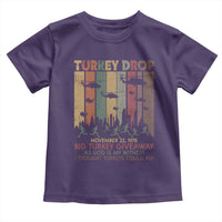 WKRP Turkey Drop Toddler T Shirt Retro First Annual WKRP Funny Thanksgiving Day - Wonder Print Shop