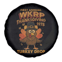 First Annual WKRP Spare Tire Cover Funny Thanksgiving Day WKRP Turkey Drop - Wonder Print Shop