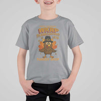 First Annual WKRP T Shirt For Kid Funny Thanksgiving Day WKRP Turkey Drop - Wonder Print Shop