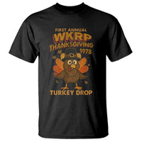 First Annual WKRP T Shirt Funny Thanksgiving Day WKRP Turkey Drop - Wonder Print Shop