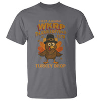 First Annual WKRP T Shirt Funny Thanksgiving Day WKRP Turkey Drop - Wonder Print Shop