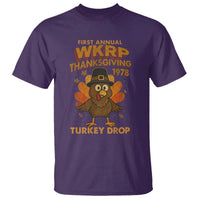 First Annual WKRP T Shirt Funny Thanksgiving Day WKRP Turkey Drop - Wonder Print Shop
