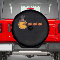 Thanksgiving Video Game Spare Tire Cover Pumpkin Pie Eating Turkey Gamer Patch Day - Wonder Print Shop