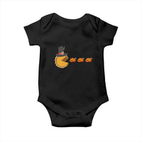 Thanksgiving Video Game Baby Onesie Pumpkin Pie Eating Turkey Gamer Patch Day - Wonder Print Shop