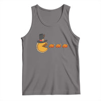 Thanksgiving Video Game Tank Top Pumpkin Pie Eating Turkey Gamer Patch Day - Wonder Print Shop