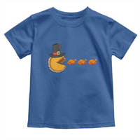 Thanksgiving Video Game Toddler T Shirt Pumpkin Pie Eating Turkey Gamer Patch Day - Wonder Print Shop