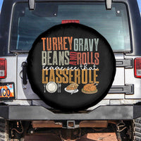 Funny Thanksgiving Spare Tire Cover Turkey Gravy Beans And Rolls Let Me See That Casserole - Wonder Print Shop