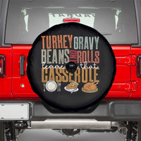 Funny Thanksgiving Spare Tire Cover Turkey Gravy Beans And Rolls Let Me See That Casserole - Wonder Print Shop