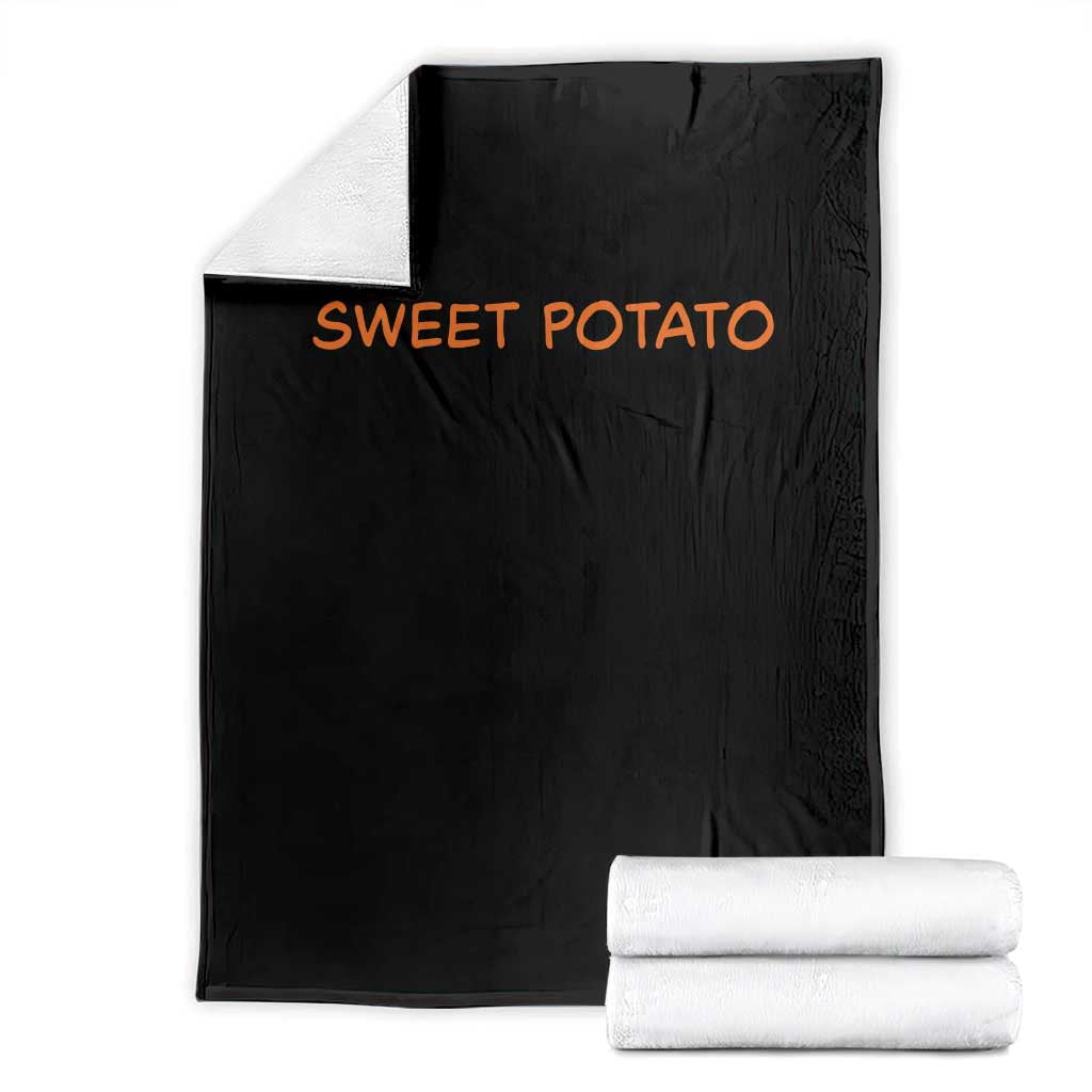Matching Thanksgiving Couples Throw Blanket Funny Sweet Potato Fall Couple - Wonder Print Shop
