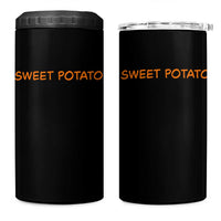 Matching Thanksgiving Couples 4 in 1 Can Cooler Tumbler Funny Sweet Potato Fall Couple - Wonder Print Shop