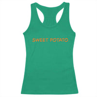 Matching Thanksgiving Couples Racerback Tank Top Funny Sweet Potato Fall Couple - Wonder Print Shop