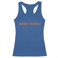 Matching Thanksgiving Couples Racerback Tank Top Funny Sweet Potato Fall Couple - Wonder Print Shop