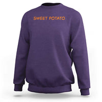 Matching Thanksgiving Couples Sweatshirt Funny Sweet Potato Fall Couple - Wonder Print Shop