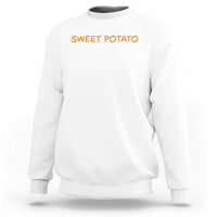 Matching Thanksgiving Couples Sweatshirt Funny Sweet Potato Fall Couple - Wonder Print Shop
