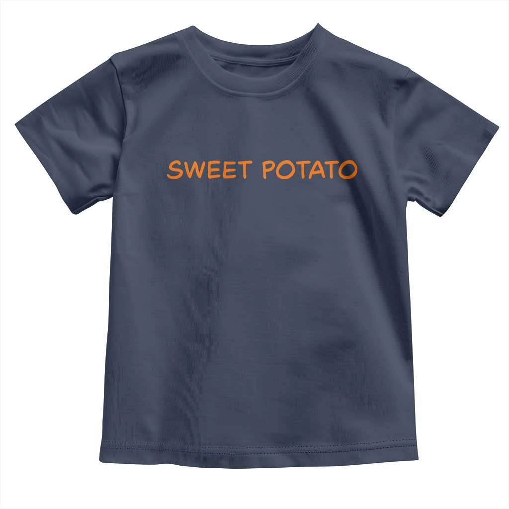 Matching Thanksgiving Couples Toddler T Shirt Funny Sweet Potato Fall Couple - Wonder Print Shop