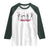 Dancing Skeletons Breast Cancer Raglan Shirt Skeleton Pink Ribbon Halloween - Wonder Print Shop