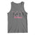 Dancing Skeletons Breast Cancer Tank Top Skeleton Pink Ribbon Halloween - Wonder Print Shop