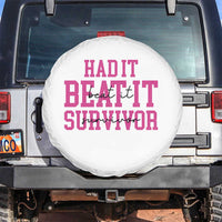 Breast Cancer Support Spare Tire Cover Had it Beat it Survivor Gift - Wonder Print Shop