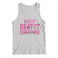 Breast Cancer Support Tank Top Had it Beat it Survivor Gift TS10