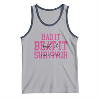 Breast Cancer Support Tank Top Had it Beat it Survivor Gift TS10
