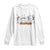 Dancing Skeleton Long Sleeve Shirt Retro Halloween Party Pumpkin Fall Season - Wonder Print Shop